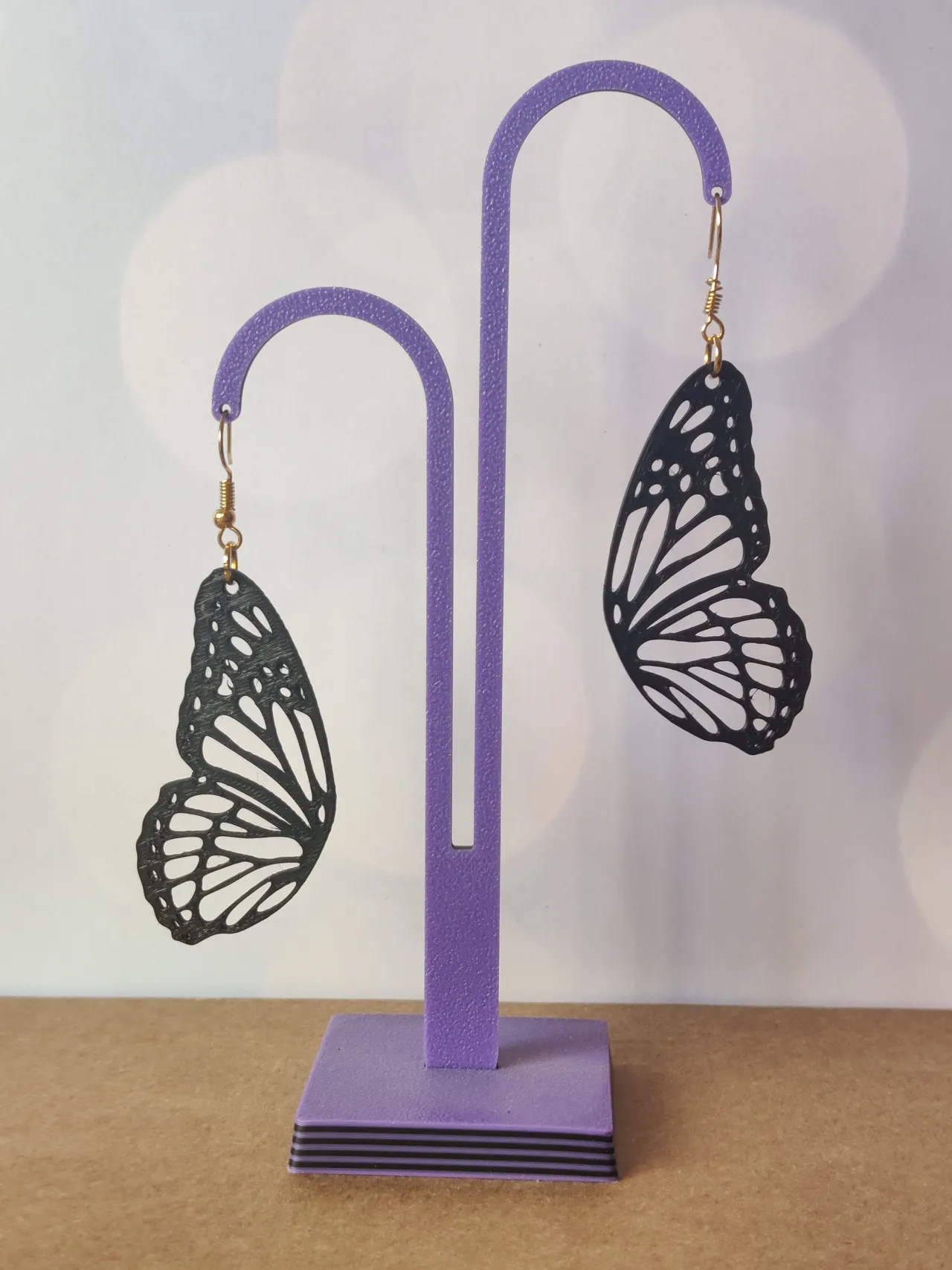 Pendientes Mariposa view 2
