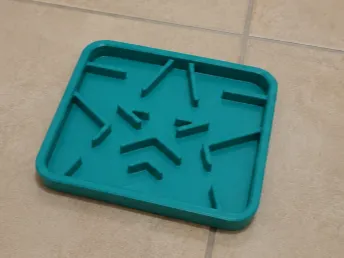 Pet Feeder Star 3 sizes slow feeder