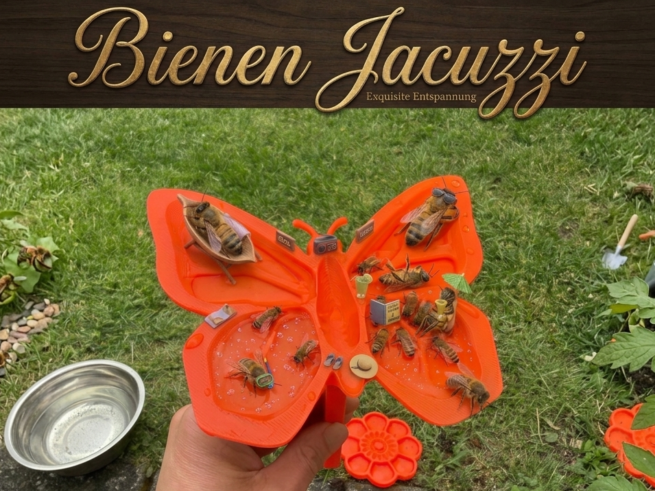 Insektentränke & Bienen-Oase Butterfly