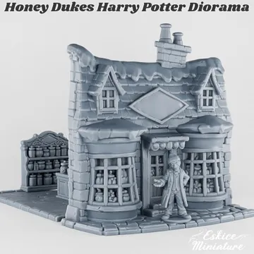 Escenografía en miniatura: Honeydukes Harry Potter Diorama — vista de referencia 3
