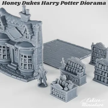 Escenografía en miniatura: Honeydukes Harry Potter Diorama — vista de referencia 5