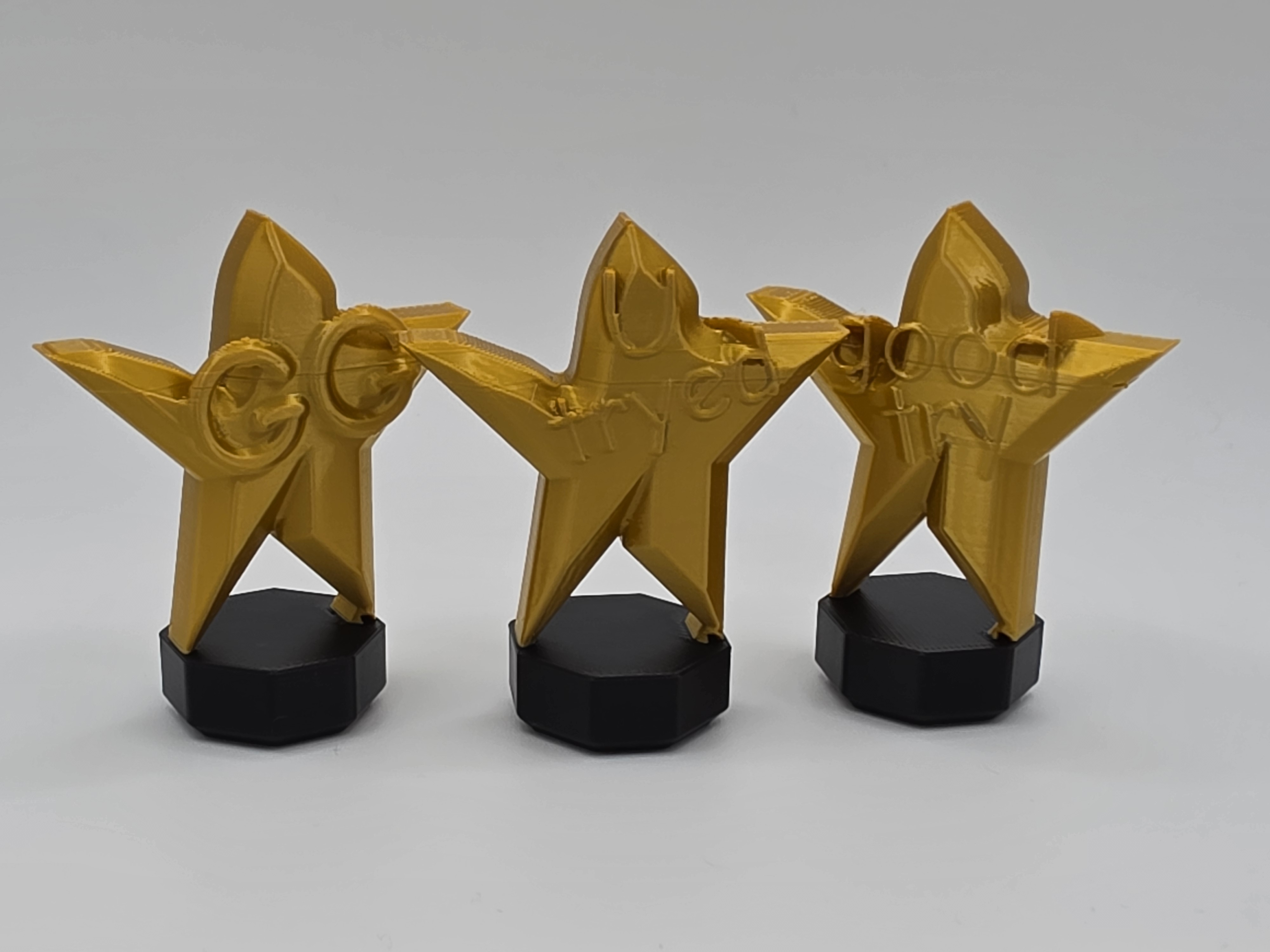 Miniatura 1 do modelo 3D Trophy - "U tryed" - Mini & Funny
