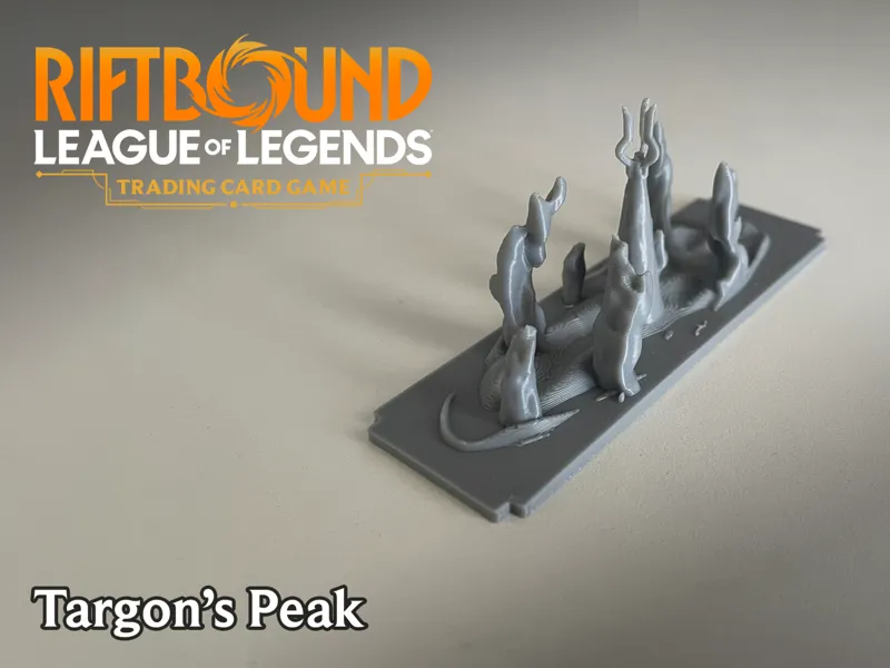 Targon's Peak - 3D Battlefield for Riftbound