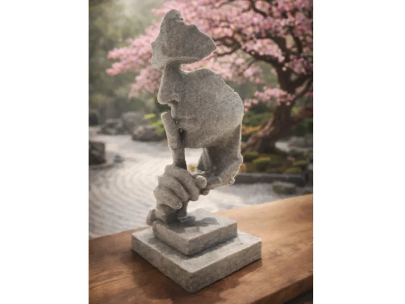 STATUA SILENZIO, design moderno