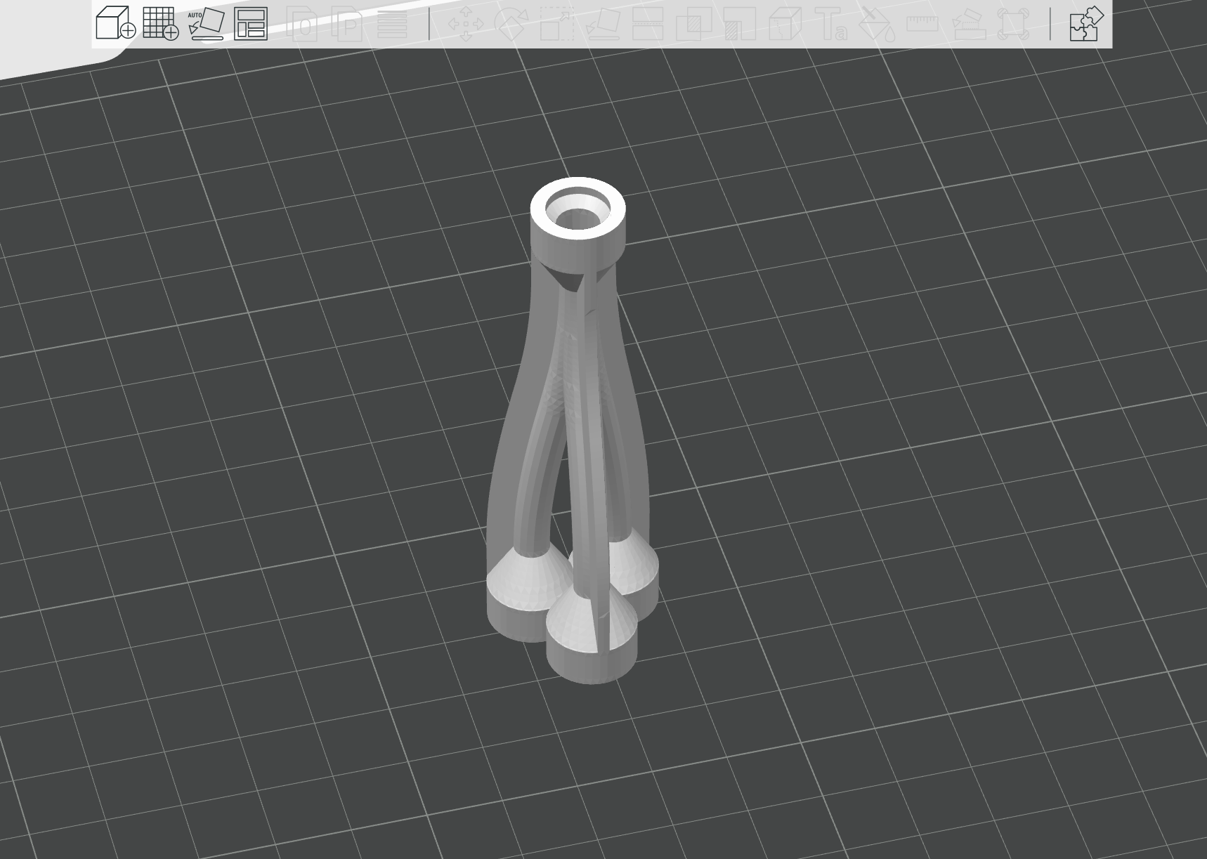Miniatura 7 do modelo 3D 料管拓展口