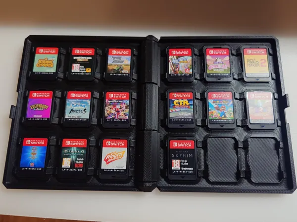 Étui de rangement pour cartouches Nintendo Switch