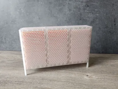 Vertical Silica Gel Box for Ikea Samla V2