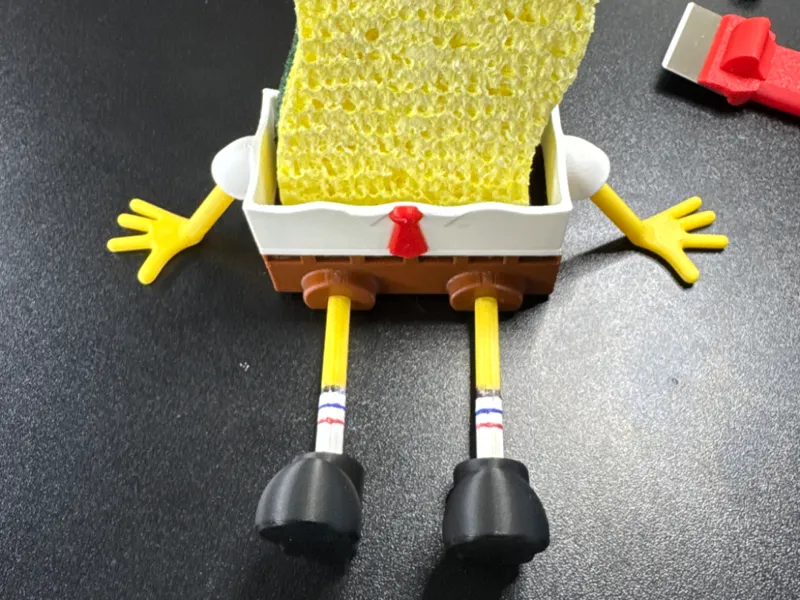 sponge bob dishwashing sponge holder