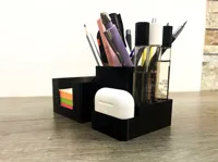 Organiseur de bureau : post-it, AirPods et plus — photo 2