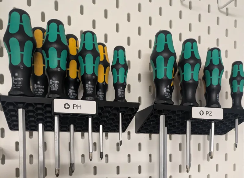 IKEA Skadis Wera Screwdriver Holder