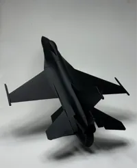 Avion de chasse F-16 avec socle — photo 2