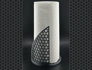 Hex Paper Towel Holder