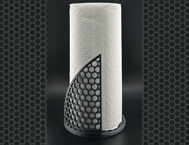 Hex Paper Towel Holder