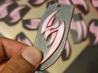 Porte-clés tatouage Kazama Tekken — photo 1