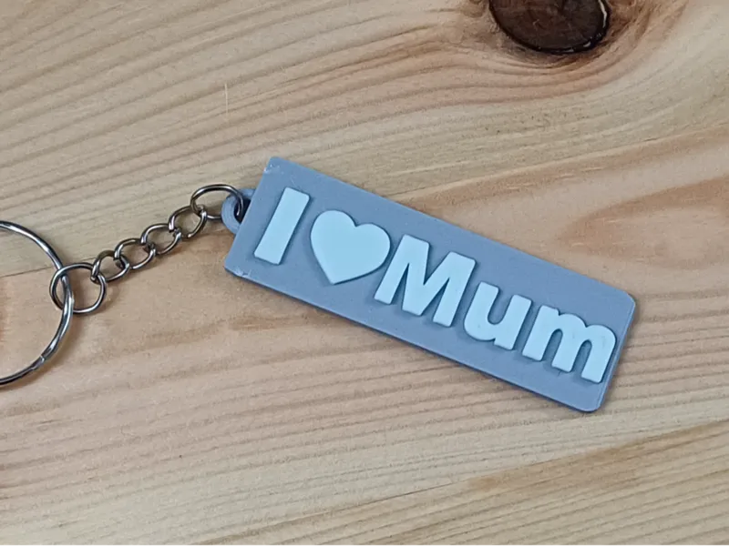 I Love Mum (keychain)