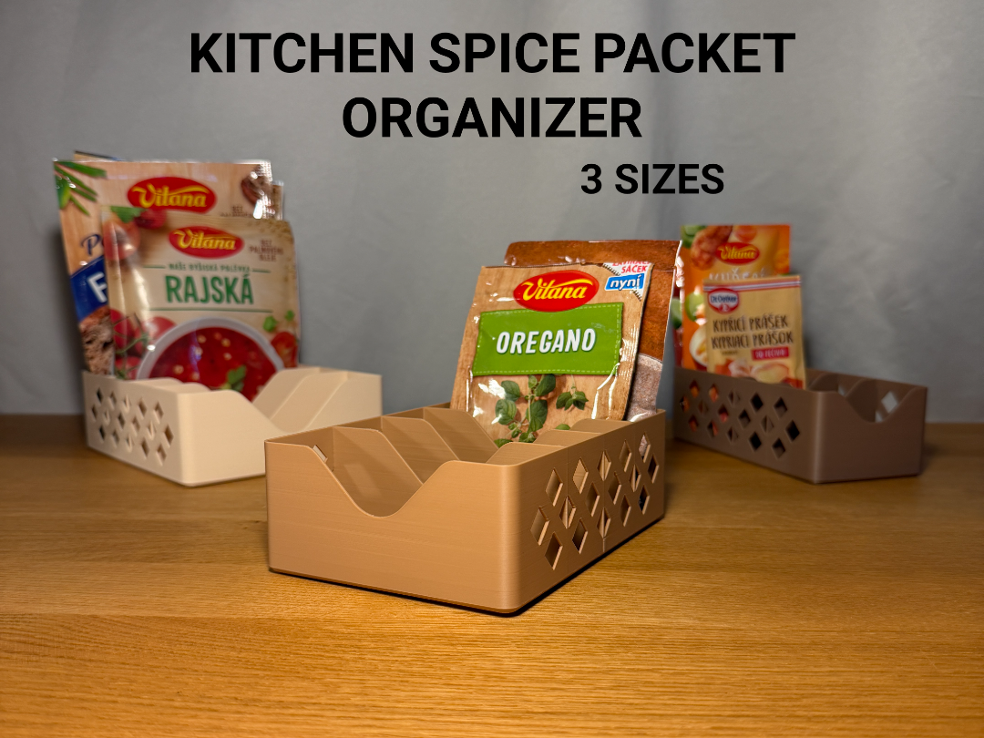 Kitchen Spice Packet Organizer