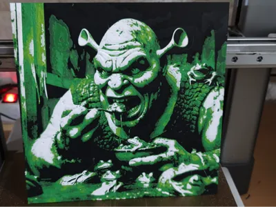 Shrek hueforge
