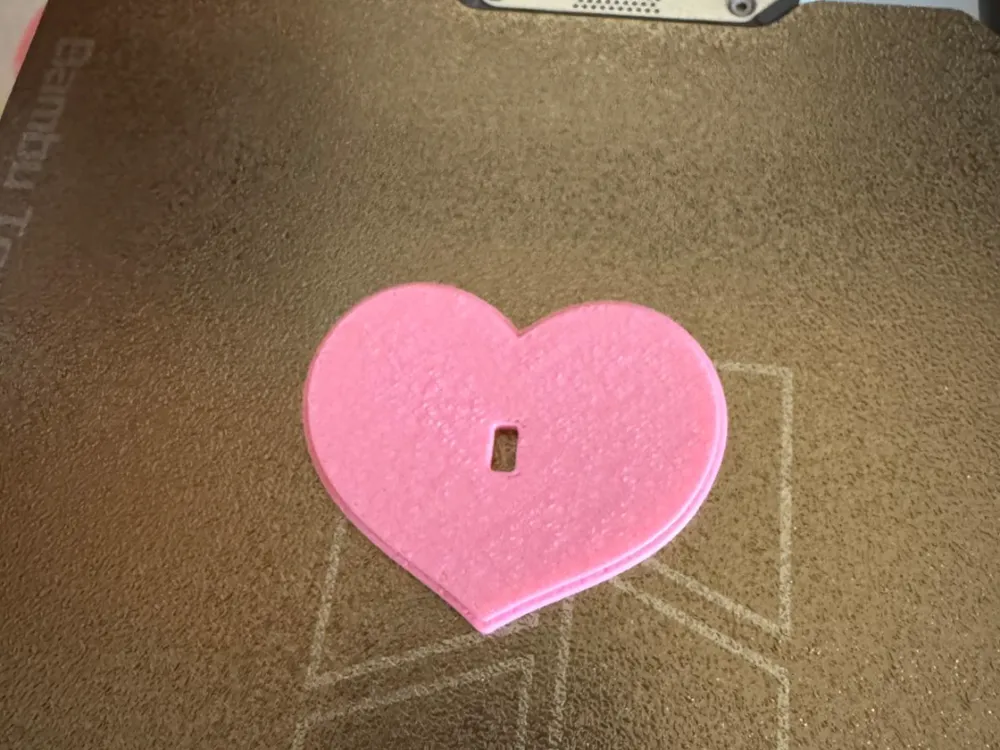 Heart base for rose by Guedes - MakerWorld