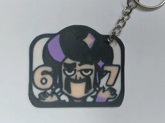 67 Wizard Emote from Clash royale