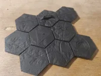Pack de tuiles hexagonales décor post-apocalyptique — photo 2