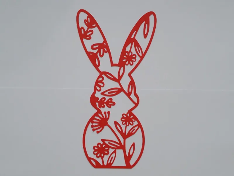 Easter bunny - wall art