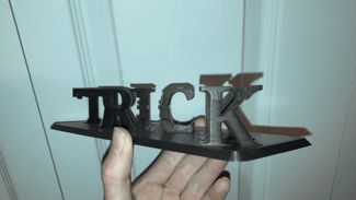 Trick or Treat sign
