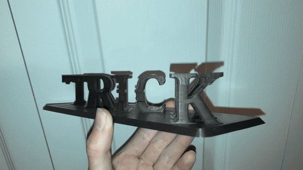 Trick or Treat sign