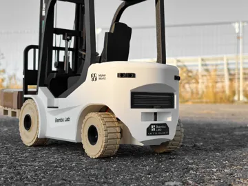 Letrero o emblema decorativo: RC Forklift 1:10 | CyberBrick | Fully Functional — vista de referencia 4