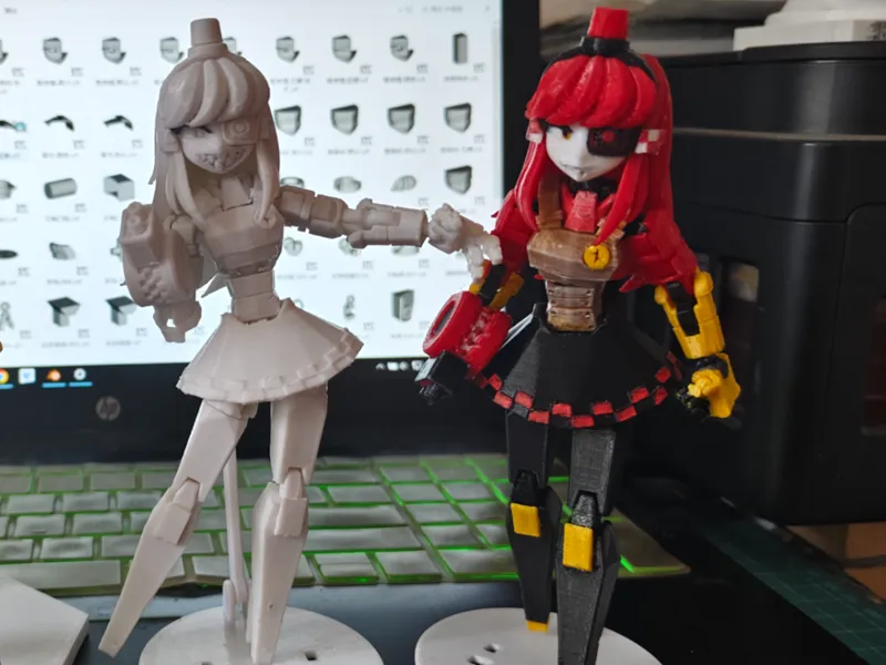Mimi Sentry Dummy 13  Jointed Figure 可动步哨娘2.0