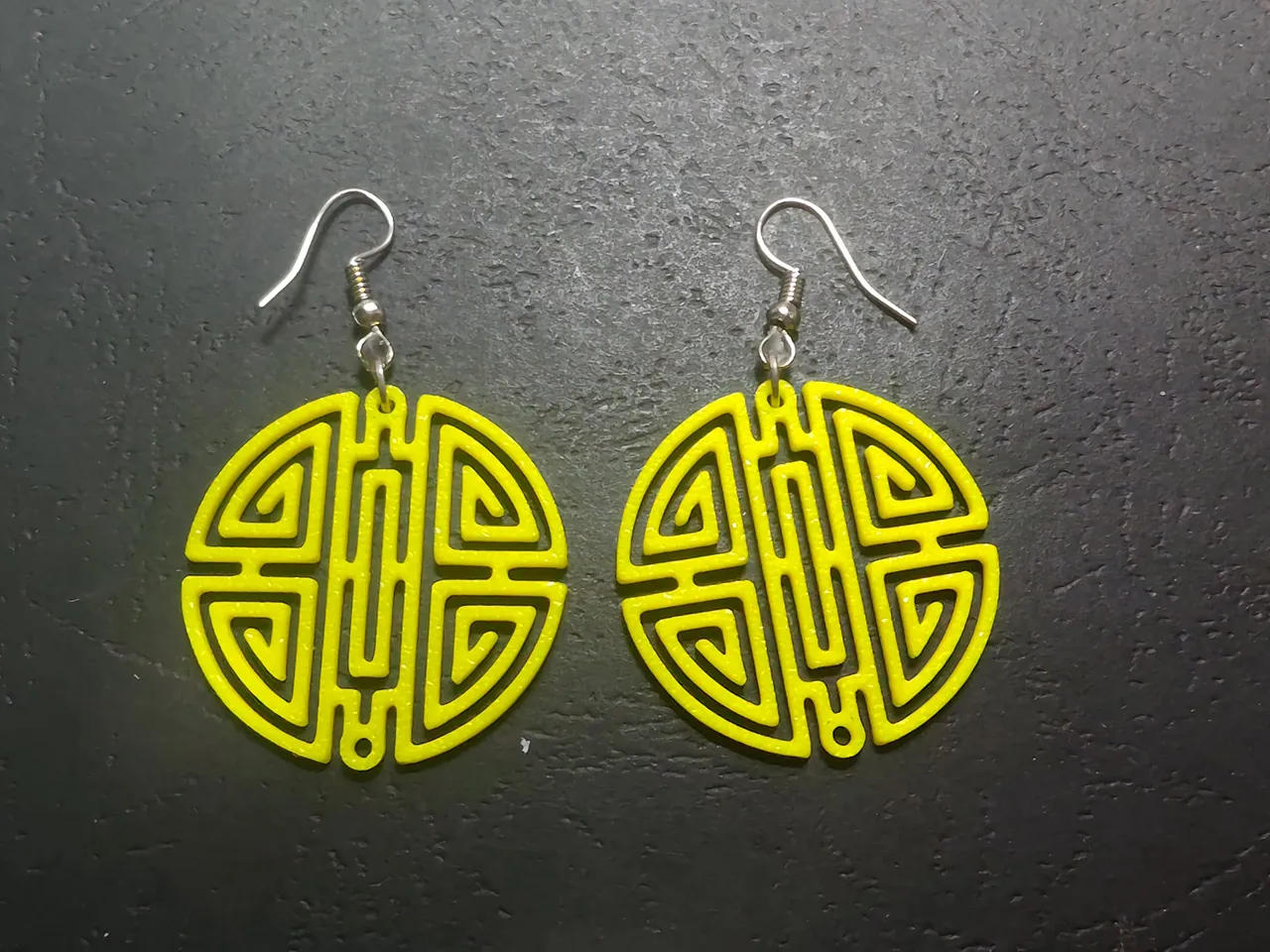Mirror Glyph Earrings view 2