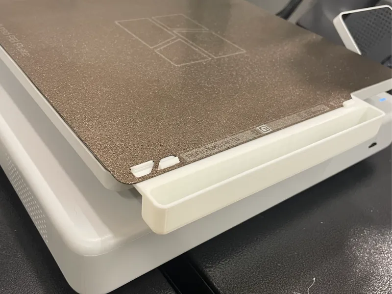 Build Plate Waste Tray Left and Right Side 