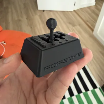 Objeto manipulable: Gear Shifter Fidget - Porsche 6 times Manual — vista de referencia 5