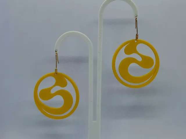 Aretes Aurora Amarilla