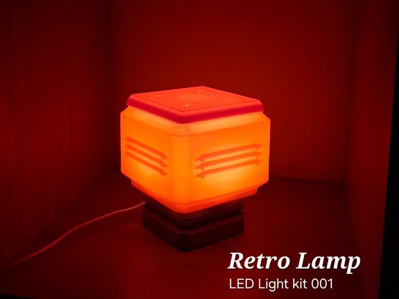 Retro Lamp - LED Light kit 001