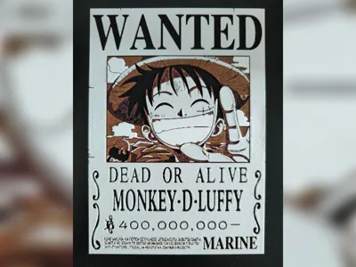 One Piece - Monkey D. Luffy Bounty Poster