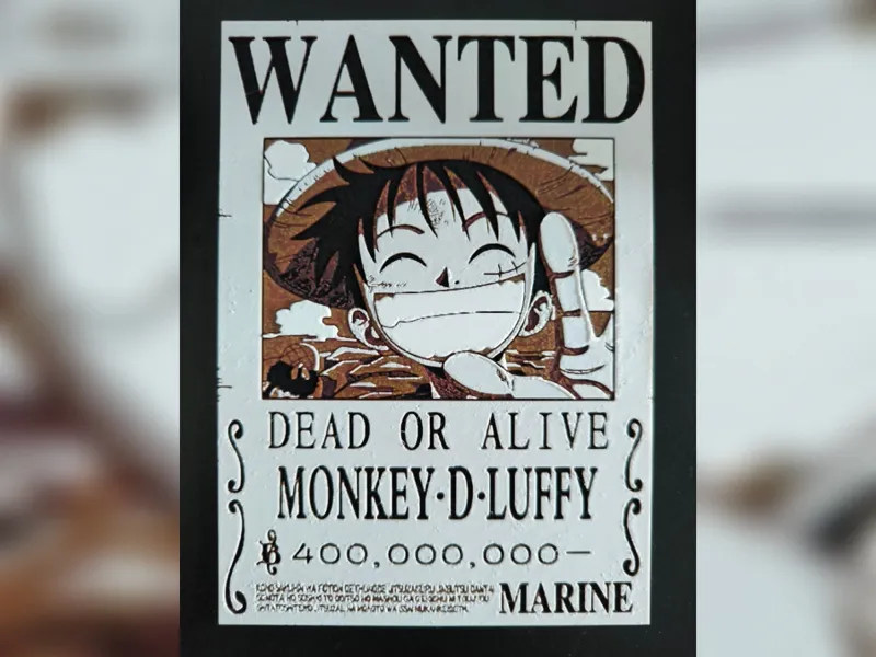 One Piece - Monkey D. Luffy Bounty Poster