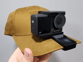 DJI Osmo Action 3/4/5 Hat Mount
