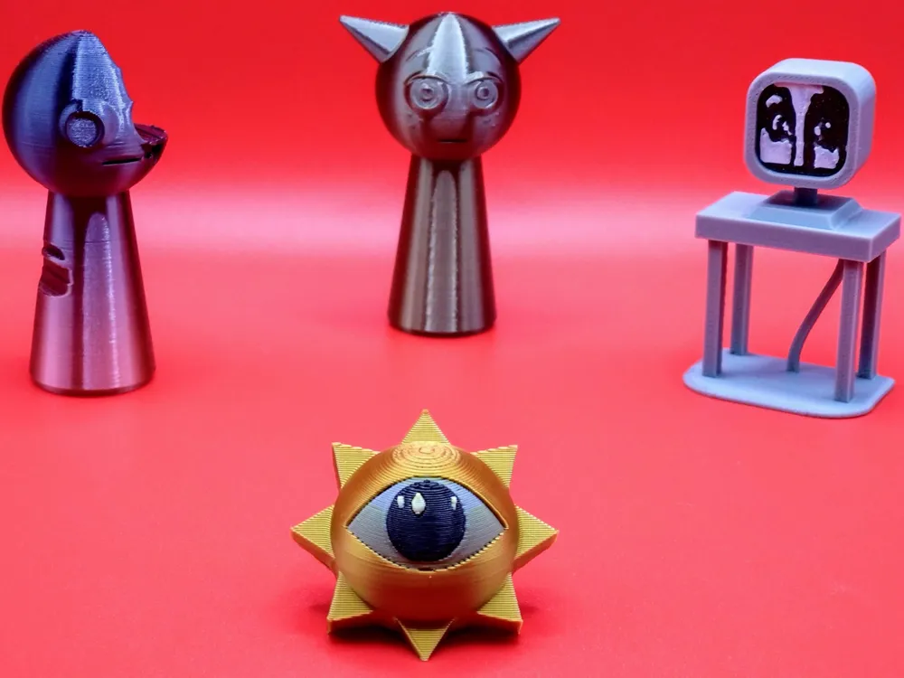 Sprunki Sol Señor Sol horror Sprunki por 3D PRINT MakerWorld: Descarga Modelos 3D ...