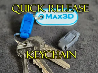 Quick release keychain