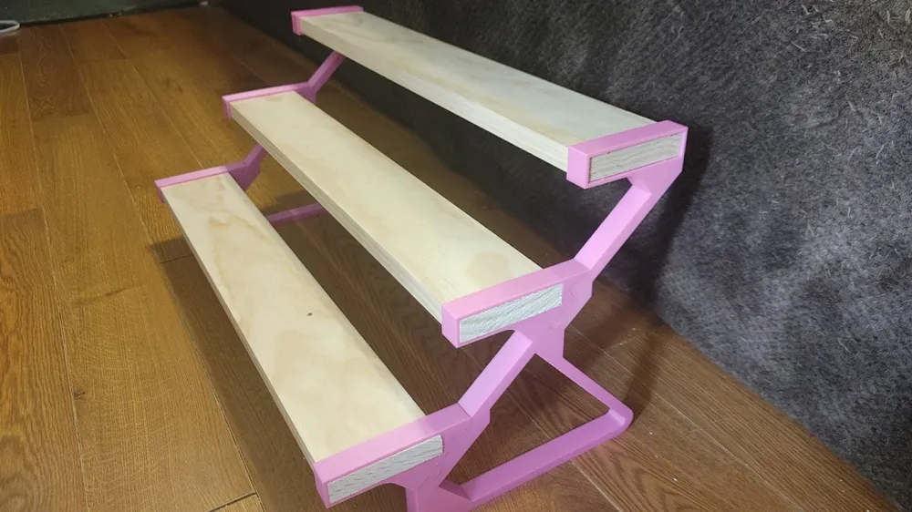 1x4 Shelf Risers (Vendor Booth) [UPDATED] - Free 3D Print Model ...