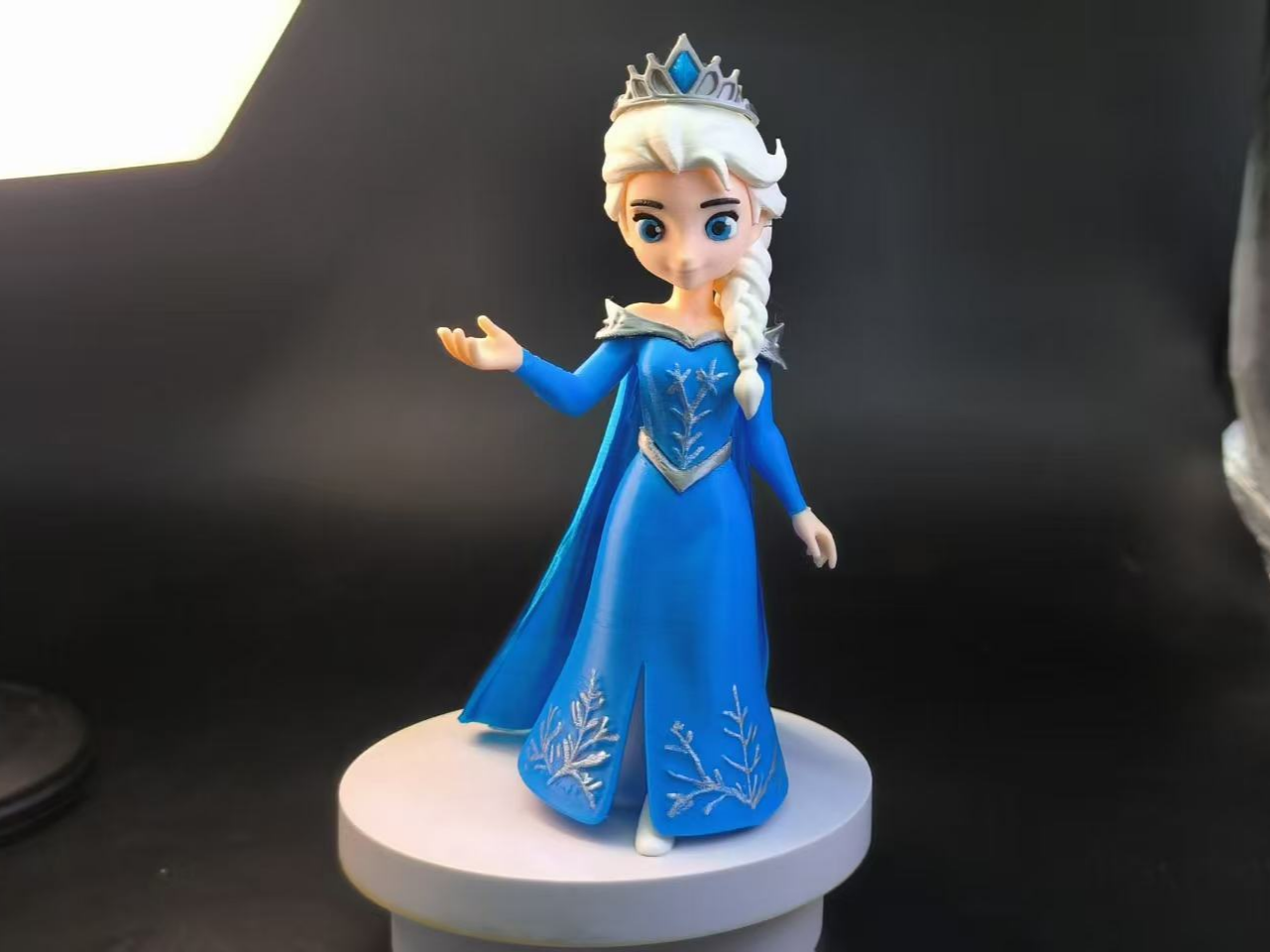 Miniatura 2 do modelo 3D 艾莎公主（NO AMS)