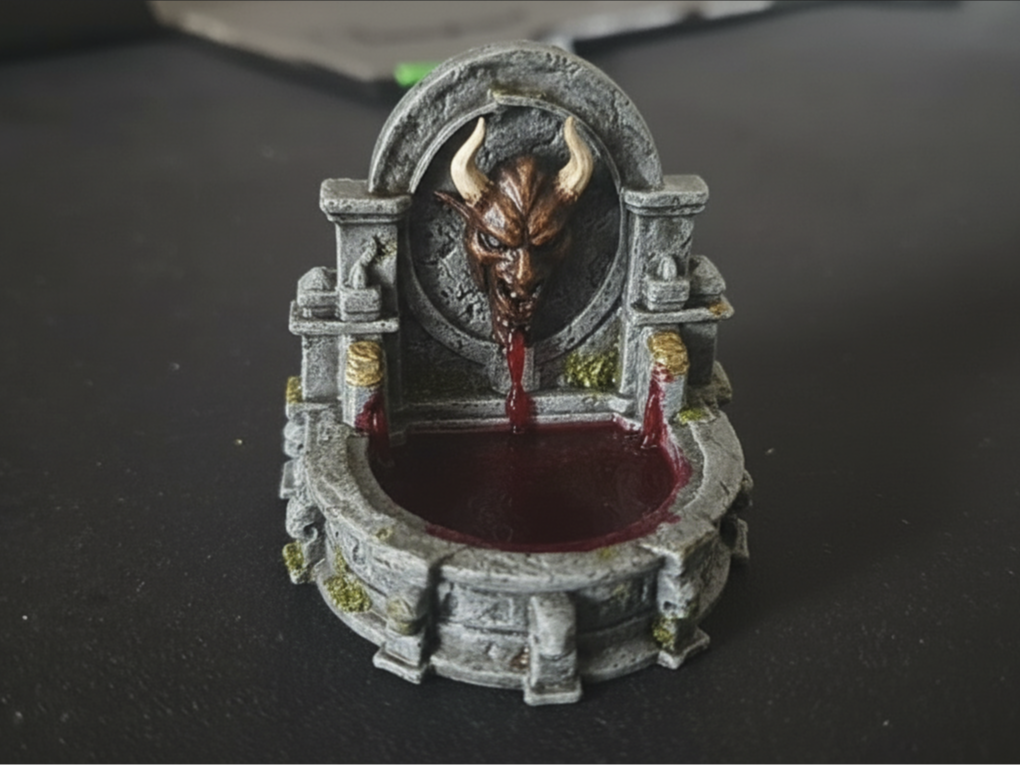Blood source - Tabletop miniature