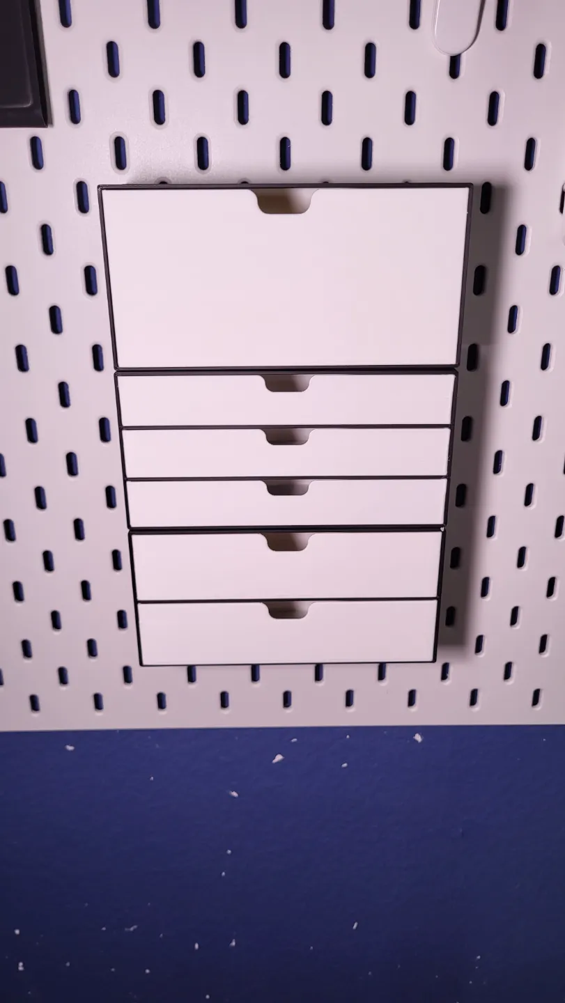 Pegboard Drawer 3 Free 3D Print Model MakerWorld