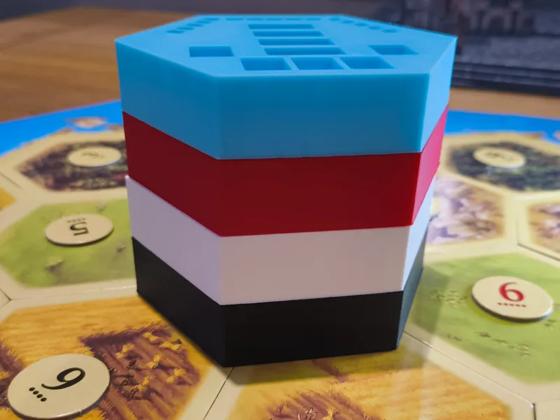Settlers Of CATAN Piece Holder/Storage