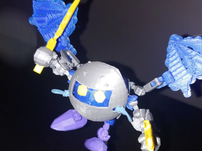 Kirby - Metaknight -  (Assembled) (Articulated)