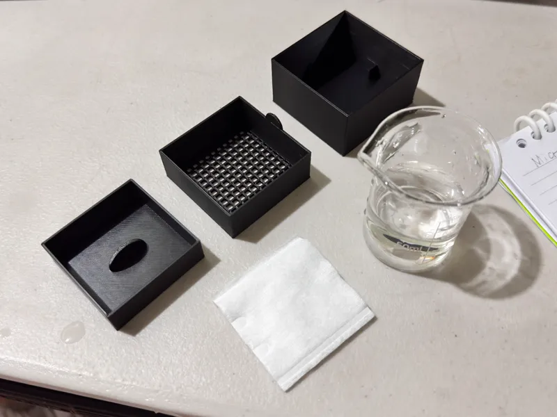 Cotton Pad Microgreen Kit 5cm square