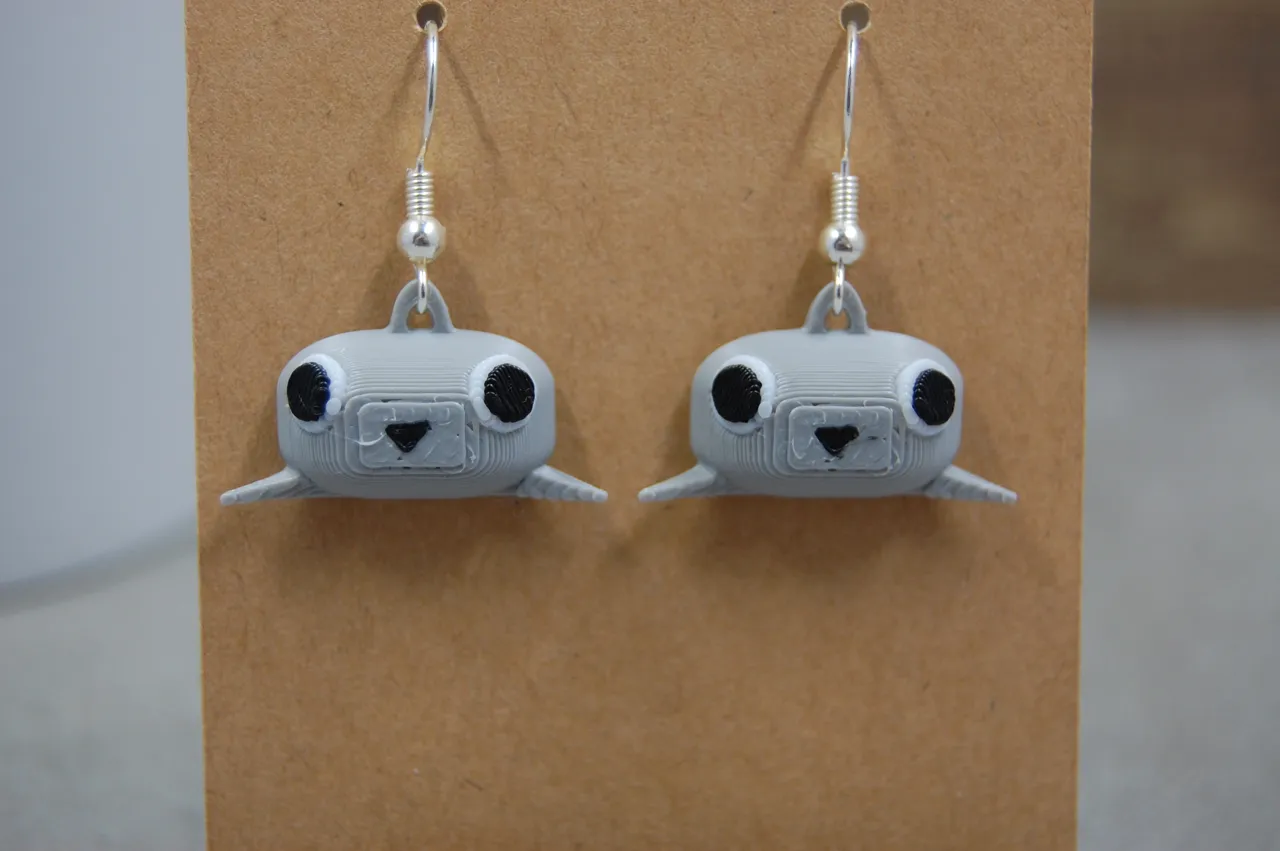 Roblox Pebble Earrings view 4