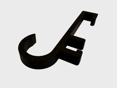 IKEA LINDÅSEN display shelf hook