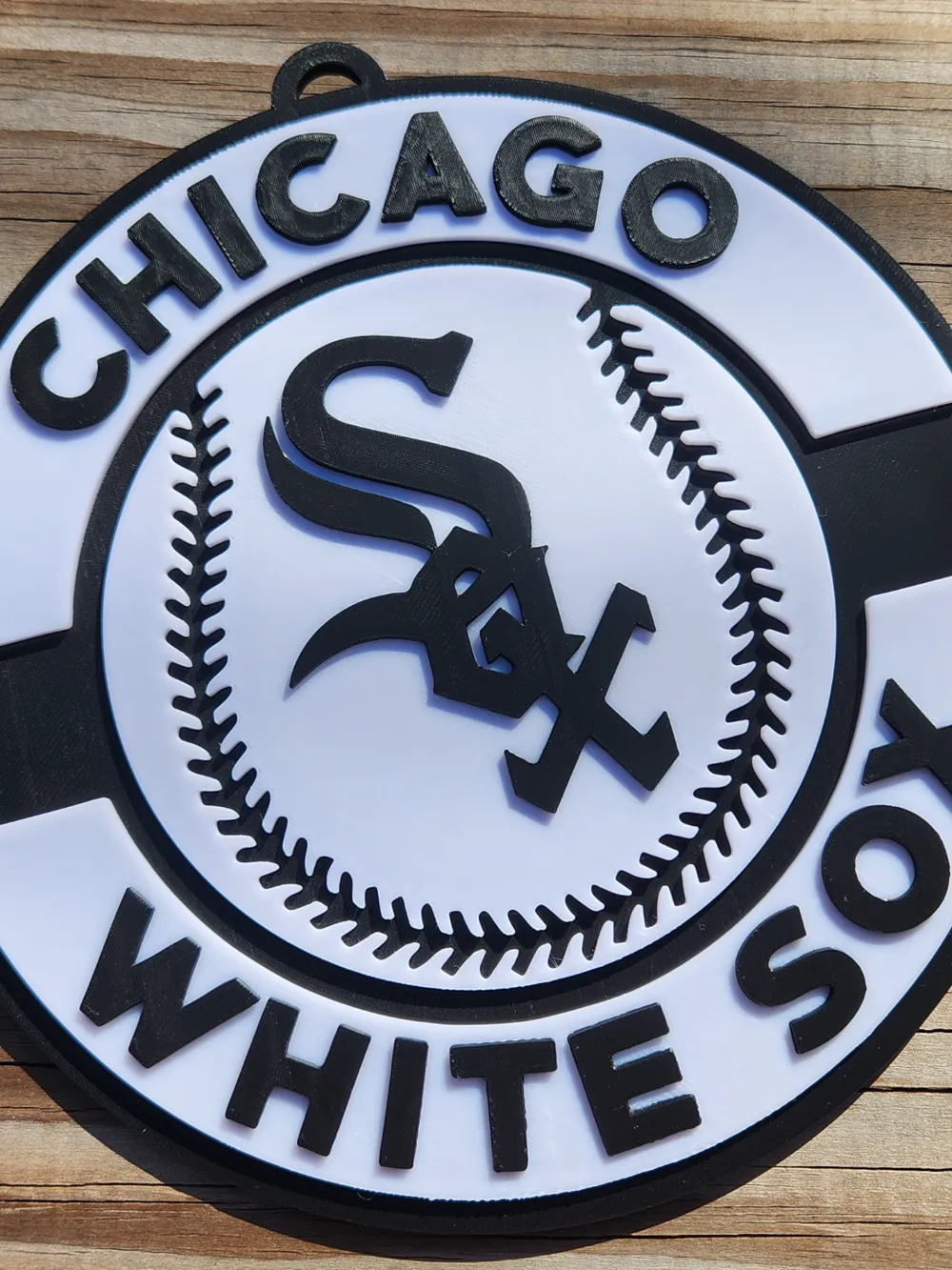 Chicago White Sox Medallion - Free 3D Print Model - MakerWorld
