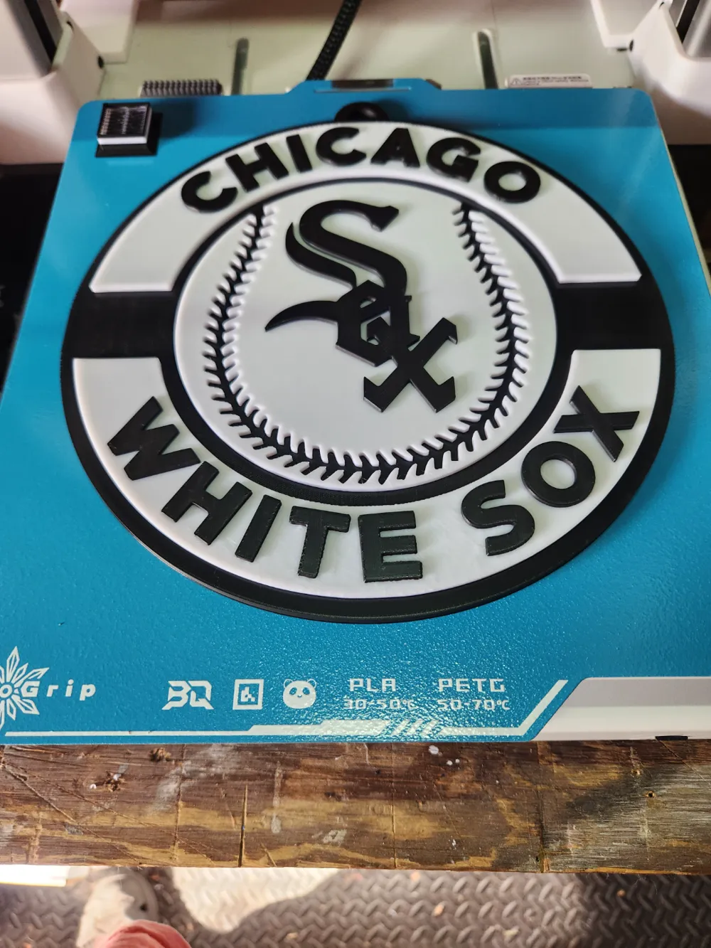 Chicago White Sox Medallion - Free 3D Print Model - MakerWorld